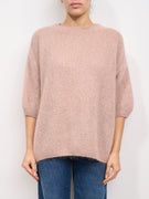 DIXIE - CREW NECK SWEATER - QUARTZ