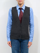 ALLEY - VEST KNITTED - ANTHRACITE