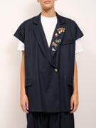 TENSIONE IN - GILET GESSATO SPILLE - VARIANTE RIGA