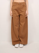 TENSION IN - DRILL SUPERPOCKET PANTS - TOBACCO