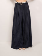 IMPERIAL - PINSTRIPED TROUSERS - BLUE
