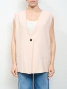 TENSION IN - OVER GILET - PINK