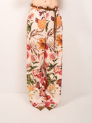 TENSION IN - FLOWERED WIDE TROUSERS - SINGLE VARIANT