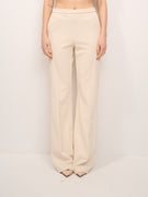 IMPERIAL - FLARED TROUSERS - BUTTER