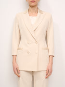 IMPERIAL - DOUBLE BREASTED JACKET - BUTTER