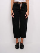 TENSIONE IN - PANTALONE CARROT - NERO