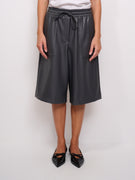 TENSION IN - ECO-LEATHER BERMUDA - GREY