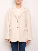 TENSIONE IN - TEDDY JACKET - CREAM