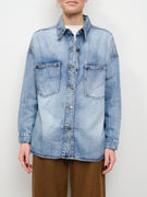 IDENTITY - SHIRT JACKET - DENIM