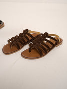 DIVINE FOLLIE - SANDAL - DARK CRUST