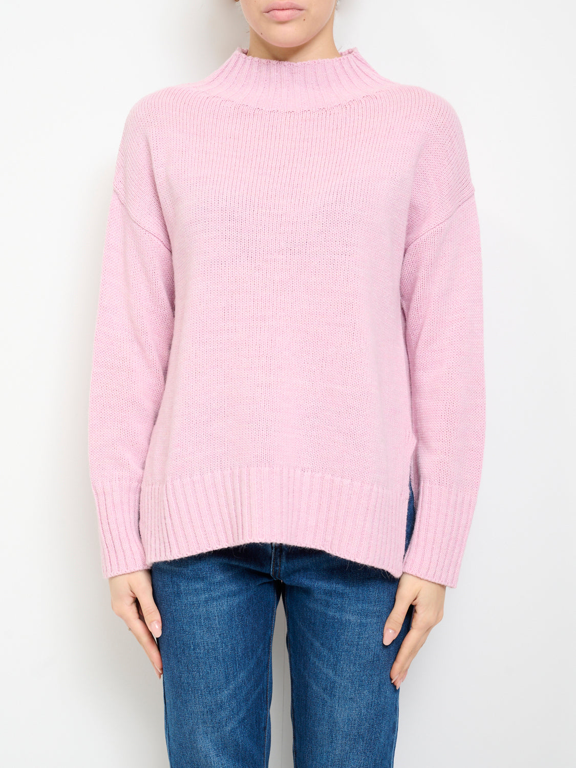 Pack Da 5 Maglie Mod. Raphael VKA28 Interno Felpato Slim Fit A Mezzo Collo Ml - Foto 7