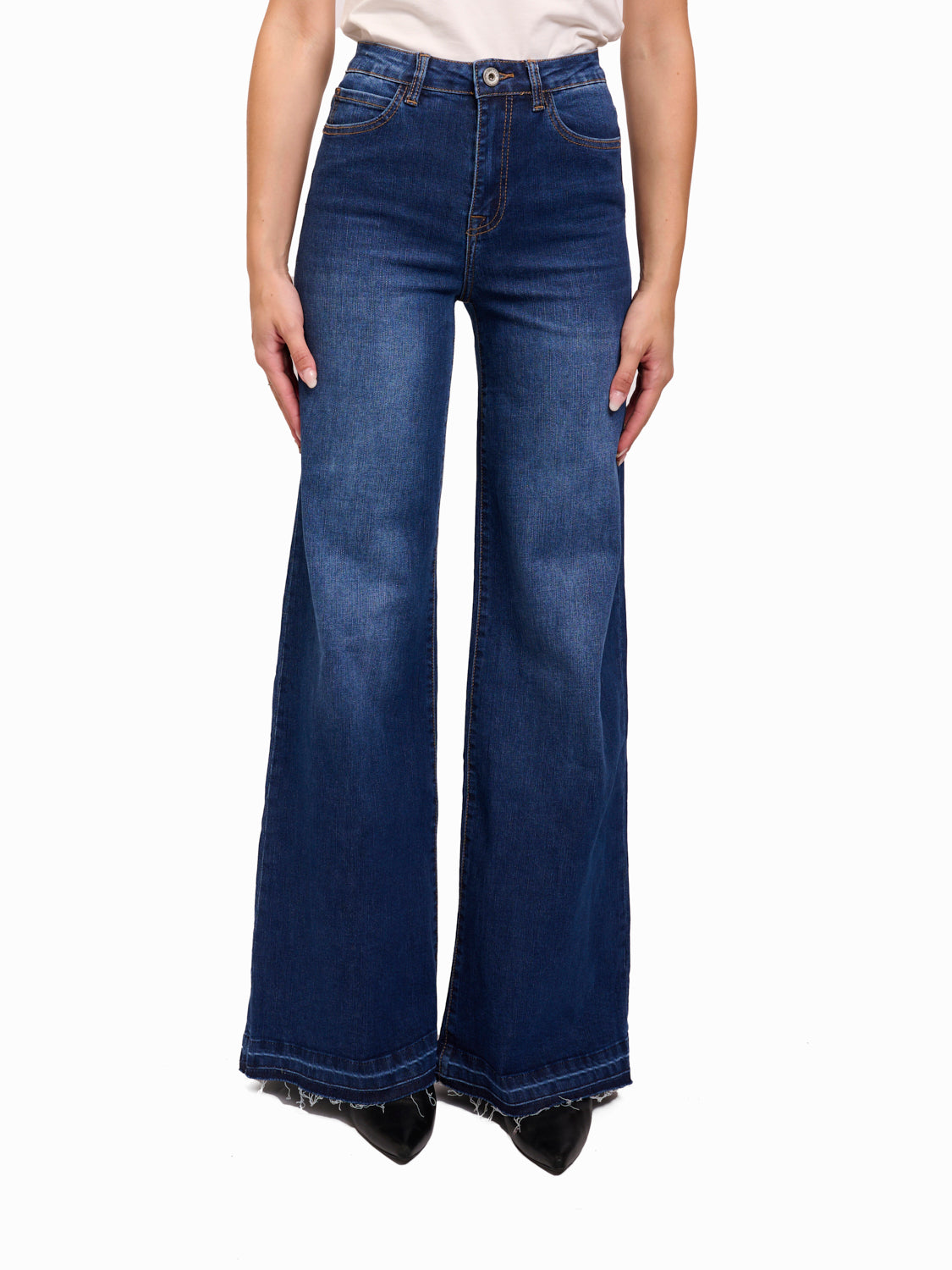 HASHTAG JEANS PALAZZO DENIM