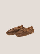 DIVINE FOLLIE - MOCASSINO SCAMOSCIATO ELASTICO - FONDENTE
