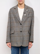 TENSION IN - WALES OVER JACKET - GREY
