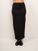 TENSIONE IN - GONNA LUNGA PUNTO MILANO - NERO