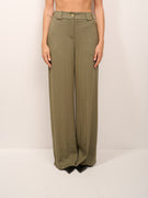 TENSIONE IN - PANTALONE ELASTICO DIETRO - MILITARE