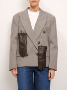 TENSIONE IN - GIACCA CROP GUANTI+CATENA - VARIANTE UNICA