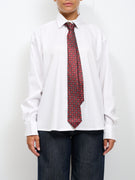 TENSIONE IN - CAMICIA CRAVATTA - BIANCO