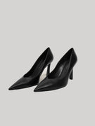 DIVINE FOLLIE - SCARPA DECOLLETE' CON TACCO - NERO