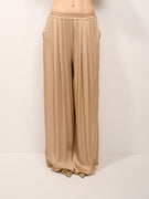 TENSIONE IN - PANTALONE ELASTICO - TAUPE