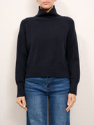 IDENTITY - MAGLIA MEZZO COLLO - BLU