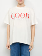 VICOLO - T-SHIRT GOOD - BIANCO
