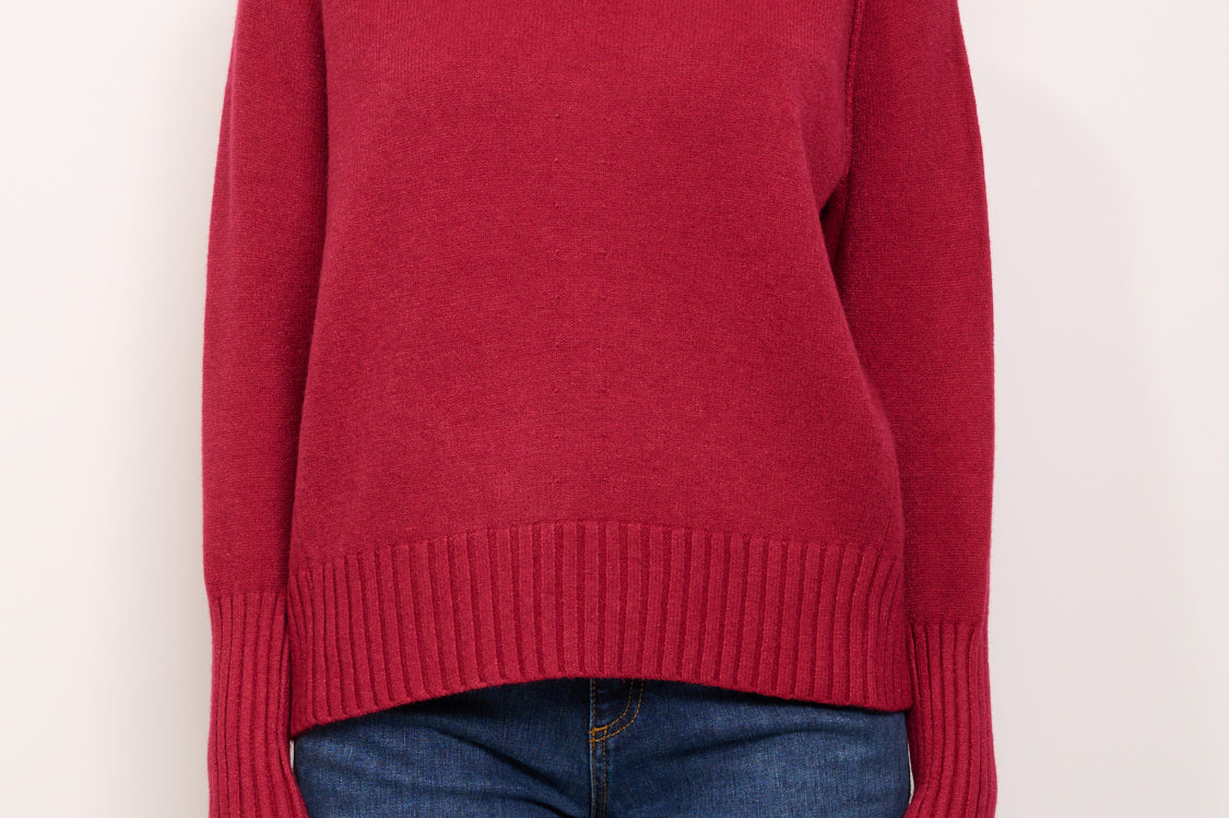 HAVE ONE MAGLIA LUPETTO BORDEAUX