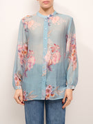 DIXIE - CAMICIA FANTASIA - CELESTE