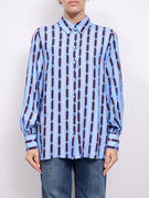 DIXIE - CAMICIA FANTASIA - CELESTE