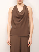 VICOLO - TOP CREPE - FONDENTE