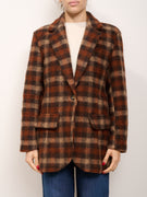 HAVE ONE - GIACCA CAPPOTTO QUADRI - COCCIO/MORO