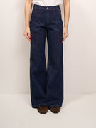 IDENTITY - PANTALONE LARGO TELA JEANS - DENIM