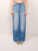 DIXIE - JEANS LARGO DAISY - DENIM