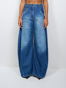 TENSIONE IN - JEANS BARREL - DENIM CHIARO