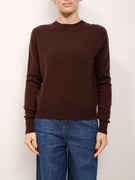 TENSIONE IN - MAGLIA GIROCOLLO - MORO