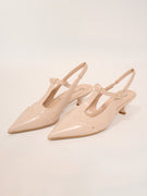 DIVINE FOLLIE - SLINGBLACK DECOLLETTE' - NAPLAK NUDE