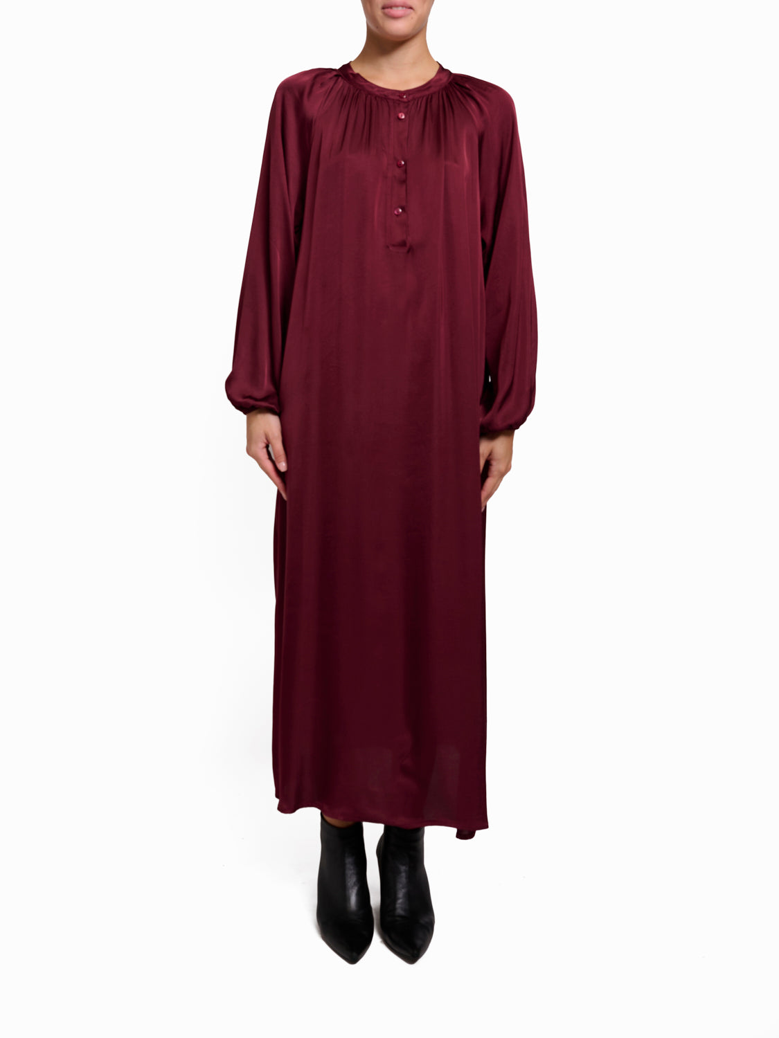 Abito lungo vinaccia shop