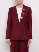 VOLTAGE IN - JACKET PINS - BURGUNDY