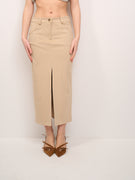 TENSIONE IN - GONNA SPACCO SUEDE - CAMOSCIO