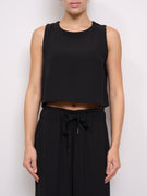 TENSIONE IN - TOP CROP - NERO