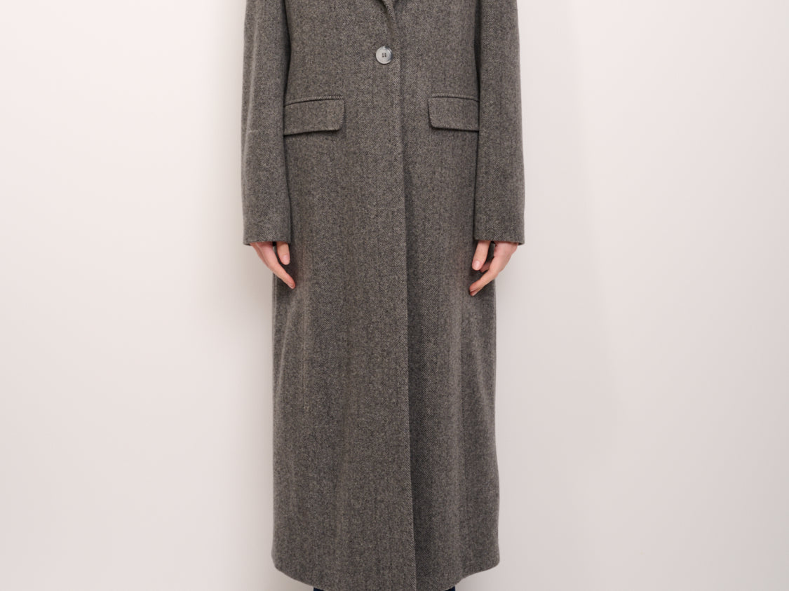 HAVE ONE CAPPOTTO SPIGATO GRIGIO - Main Image