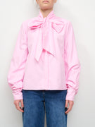 TENSION IN - BOW SHIRT - PINK