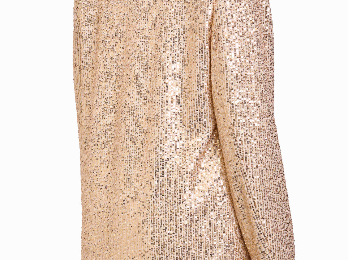 TENSIONE IN GIACCA PAILLETTES ORO - Main Image